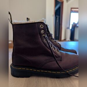 Dr. Martens 1460 Pascal Furlined Boots, Color Cask-ambassador